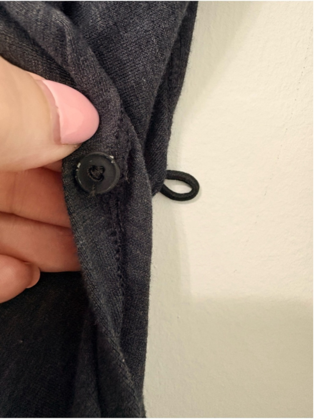 Lululemon Radiant Long Sleeve Sz 4 Heathered Black EUC - Picture 4 of 10